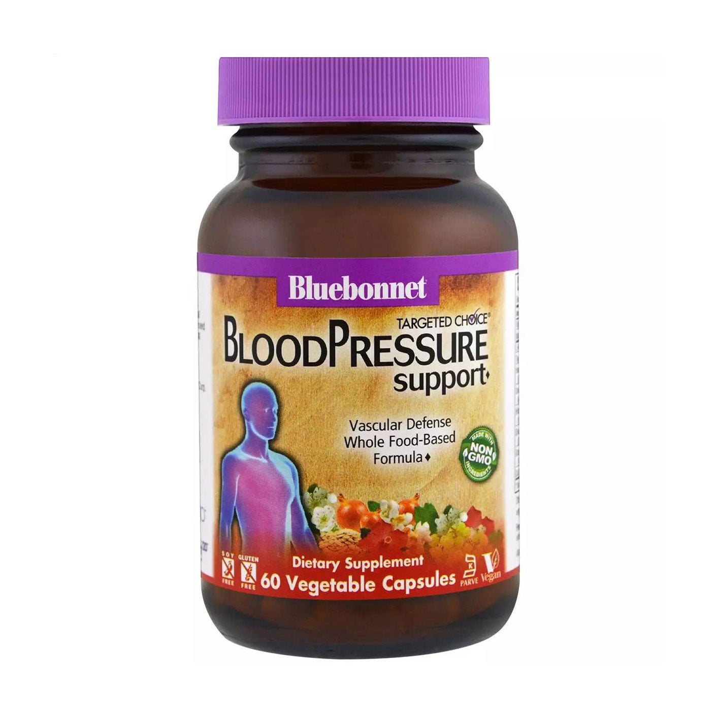 Уцінка! Комплекс для нормалізації кров'яного тиску Bluebonnet Nutrition Targeted Choice Blood Pressure Support, 60 капсул